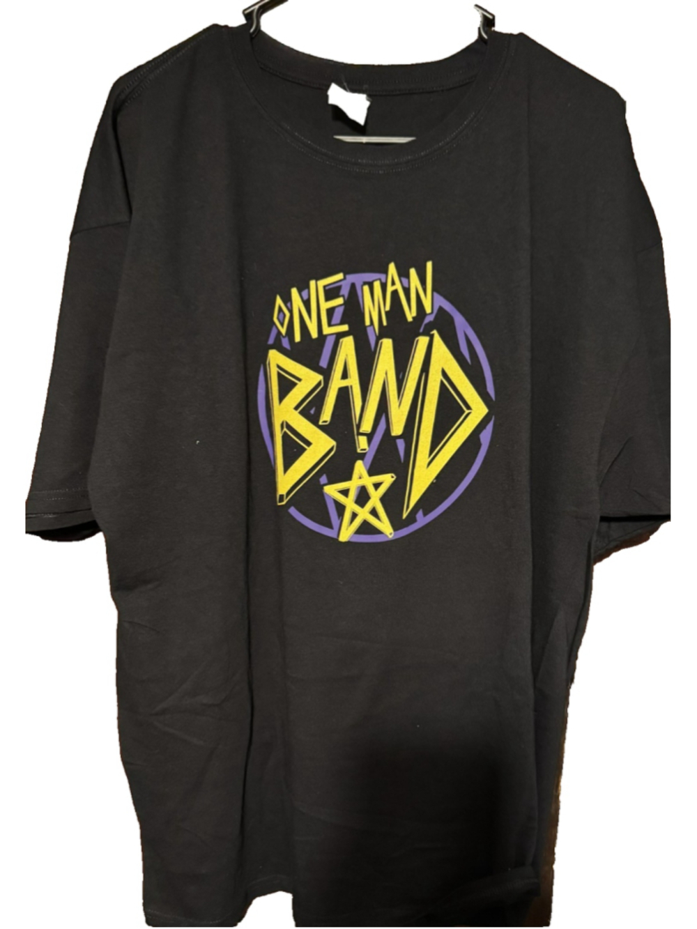 Heath Slater One Man Band WWE T Shirt Men's Size XXL Black New Without Tags
